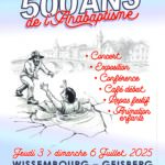 Cinq siècles d’anabaptisme célébrés au Geisberg